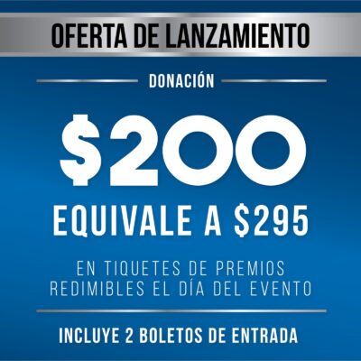 Paquete $200 (Equivale a $295)